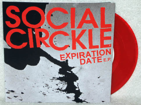 SOCIAL CIRCKLE "Expiration Date" EP (Red Vinyl)